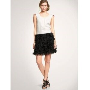 GaP Black Ruffled Dress
